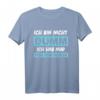Ich bin nicht dumm! Ich hab nur Pech beim Denken - Lustiges Spruch T-Shirt für Männer und Frauen, perfekt als Geschenk zu Weihnachten oder Geburtstag