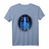 Star Trek Discovery Delta Galaxy Text Stack Graphic T-Shirt  Offiziell lizenziertes Fan-Shirt für Sci-Fi und Serienliebhaber