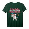 Einhorn Party T-Shirt für Mädels - Lustiges JGA Saufen Shirt mit Spruch 'egal was passiert pegel halten' für Junggesellinnenabschied & Party