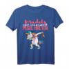 Einhorn Party T-Shirt für Mädels - Lustiges JGA Saufen Shirt mit Spruch 'egal was passiert pegel halten' für Junggesellinnenabschied & Party