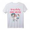Einhorn Party T-Shirt für Mädels - Lustiges JGA Saufen Shirt mit Spruch 'egal was passiert pegel halten' für Junggesellinnenabschied & Party