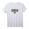 Durban South Africa Flag Vintage Black Text T-Shirt  Klassisches Souvenir mit Legendärem Design