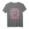 Bin Floristin Habe Recht Florist Blumen Garten Gärtnerin T-Shirt  Humorvolles Geschenk für Blumenliebhaberinnen und Hobbygärtnerinnen