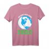 Umweltschutz T-Shirt mit 'Es gibt nur eine Erde!' - Perfektes Geschenk für Earth Day, Aktivisten, Veganer & Naturschützer gegen Klimawandel & Umweltzerstörung