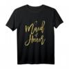 40 Geburtstag Maid Of Honor T-Shirt mit dunkelgelbem Schriftzug & Ring-Design  Perfekt für Bachelorette Party & Bridal Shower für Frauen