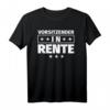 Vorsitzender in Rente - Lustiges Ruhestand T-Shirt als Abschiedsgeschenk für Führungskräfte und Kollegen