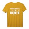 Vorsitzender in Rente - Lustiges Ruhestand T-Shirt als Abschiedsgeschenk für Führungskräfte und Kollegen