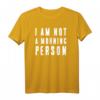HapBunny Text Design T-Shirt  Personalisierte Überraschung für Eltern, klassisch geschnitten mit doppeltem Saum