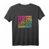 Kein Mensch ist illegal - Statement gegen Rassismus T-Shirt für Toleranz, Menschenrechte & gesellschaftliches Engagement
