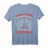 Der Nachbar hat immer Recht Nachbarschaft T-Shirt  Perfekt für Einweihungsparty & Einzugsgeschenk