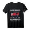 Kinder Ich bin jetzt ein Kindergartenkind Jungen T-Shirt  Lustiges Design für kleine Kindergartenkinder & Feuerwehrliebhaber, ideales Geschenk