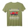 Kinder Ich bin jetzt ein Kindergartenkind Jungen T-Shirt  Lustiges Design für kleine Kindergartenkinder & Feuerwehrliebhaber, ideales Geschenk