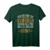 Ich bleibe so wie ich bin schon alleine weil es andere stört - Lustiges Weihnachts-T-Shirt für Familie und Freunde