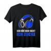 Gamer Geschenk Ich Hör' Dich Nicht Ich Zocke T-Shirt - Lustiges Gaming T-Shirt für Zocker und E-Sport-Fans