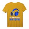 Gamer Geschenk Ich Hör' Dich Nicht Ich Zocke T-Shirt - Lustiges Gaming T-Shirt für Zocker und E-Sport-Fans