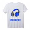 Gamer Geschenk Ich Hör' Dich Nicht Ich Zocke T-Shirt - Lustiges Gaming T-Shirt für Zocker und E-Sport-Fans
