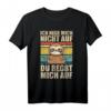 Ich Rege Mich Nicht Auf Du Regst Mich Auf Faultier Sarkasmus T-Shirt - Lustiges Statement Shirt für Genervte & Humorvolle Menschen