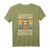 Ich Rege Mich Nicht Auf Du Regst Mich Auf Faultier Sarkasmus T-Shirt - Lustiges Statement Shirt für Genervte & Humorvolle Menschen