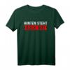 Hinten steht auch wat T-Shirt  Lustiges, klassisch geschnittenes Freizeitshirt mit Spruch