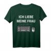 Ich Liebe Meine Frau Wenn Sie Mich Zocken Lässt - Lustiges Gaming T-Shirt für Männer, Gamer, Nerds & Konsolenspieler als Weihnachts- oder Geburtstagsgeschenk