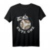 Star Wars The Last Jedi BB-8 The Cute One Text T-Shirt - Offiziell lizenziertes Star Wars Merchandise für Fans
