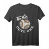 Star Wars The Last Jedi BB-8 The Cute One Text T-Shirt - Offiziell lizenziertes Star Wars Merchandise für Fans