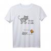 Ich bin so süß Kätzchen Vogel Maus Katze - Sarkasmus Ironie T-Shirt für Tierliebhaber & Humorvolle Geschenkidee