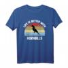 Hornbill T-Shirt | Das Leben ist besser mit Hornbills  Lustiges Tiermotiv für Männer, Frauen, Kinder, perfektes Geschenk zu Weihnachten & Geburtstag