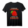 Erdbeer T-Shirt mit Spruch  Ein Leben Ohne Erdbeeren Ist Möglich Aber Sinnlos  Perfektes Geschenk für Erdbeerliebhaber und Sommerfans
