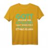 Schlosser T-Shirt - Gott errichtete den Schlosser, klassisch geschnitten, ideal als Geschenk für Handwerker & Metallarbeiter