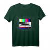 Lustiges Retro 80er & 90er Jahre T-Shirt mit Testbild Motiv  Perfekt für Motto-Partys, Fasching & als Geschenk für Nostalgie-Fans