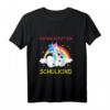 Kinder Ich bin jetzt ein Schulkind. Endlich Schule! T-Shirt  Perfektes Geschenk für Erstklässlerinnen, Einhorn-Liebhaberinnen & Schulanfang 2020