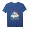 Kinder Ich bin jetzt ein Schulkind. Endlich Schule! T-Shirt  Perfektes Geschenk für Erstklässlerinnen, Einhorn-Liebhaberinnen & Schulanfang 2020