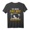 Ich muss gar nix Ich bin im Ruhestand Rentner Rente Geschenk T-Shirt  Lustiges Abschiedsgeschenk für den Ruhestand & Rentner