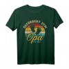 Befördert zum Opa 2022 vintage retro T-Shirt  Perfektes Geschenk zur Schwangerschaftsverkündung und Familienerweiterung