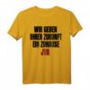 JVA - Wir geben ihrer Zukunft ein Zuhause T-Shirt  Lustiges Gefängnis Motiv für Männer, Frauen & Kinder als Geschenkidee