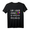 Leben Ohne 3 Ausrufezeichen T-Shirt  Lustiges Geburtstagsgeschenk für Damen, Herren und Kinder zum HapBunny