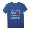 Leben Ohne 3 Ausrufezeichen T-Shirt  Lustiges Geburtstagsgeschenk für Damen, Herren und Kinder zum HapBunny