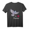 Ich liebe Tauben T-Shirt  Perfektes Geschenk für Taubenliebhaber, Taubenzüchter und Stadttauben Retter