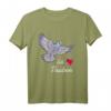 Ich liebe Tauben T-Shirt  Perfektes Geschenk für Taubenliebhaber, Taubenzüchter und Stadttauben Retter