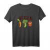 Vegan T-Shirt - Lustiger Gemüse Witz Spruch Geschenk für Veganer, Tierliebhaber & Tierschützer, perfekt als Geburtstagsgeschenk