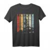 Vintage Retro Lineman T-Shirt im klassischen Stil - Hochwertiges Design mit doppelt genähtem Saum