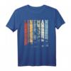 Vintage Retro Lineman T-Shirt im klassischen Stil - Hochwertiges Design mit doppelt genähtem Saum