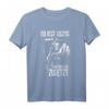 Lustiges Totenkopf T-Shirt mit Spruch 'Du Bist Lustig Dich Hole Ich Zuletzt'  Sarkastisches Geschenk für Freunde mit schwarzem Humor
