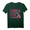 Egal Was Passiert Pegel Halten Flamingo T-Shirt  Lustiges Party Outfit für Junggesellinnenabschied, Mädelsabend & Flamingo-Feiern