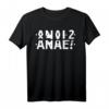 Lustiges verstecktes Nachricht T-Shirt - Anal? Buchstabe im Used-Look, Provokantes Humor-Shirt 2021