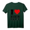 Rotes Herz Ich Liebe Bierkönig T-Shirt  Klassisch geschnitten, perfekt für Bierliebhaber und Fans des Bierkönigs