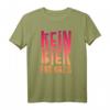 Gegen Rechts Spruch T-Shirt 'Kein Bier Für Nazis' mit Farbklecks  Statement gegen Rassismus, Faschismus & Diskriminierung