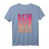Gegen Rechts Spruch T-Shirt 'Kein Bier Für Nazis' mit Farbklecks  Statement gegen Rassismus, Faschismus & Diskriminierung