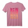 Gegen Rechts Spruch T-Shirt 'Kein Bier Für Nazis' mit Farbklecks  Statement gegen Rassismus, Faschismus & Diskriminierung
